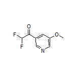2,2-Difluoro-1-(5-methoxypyridin-3-yl)ethanone