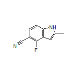 4-Fluoro-2-methyl-1H-indole-5-carbonitrile