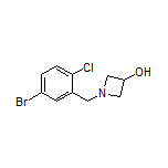 1-(5-Bromo-2-chlorobenzyl)azetidin-3-ol