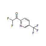 2,2-Difluoro-1-[5-(trifluoromethyl)pyridin-2-yl]ethanone
