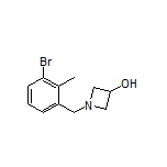 1-(3-Bromo-2-methylbenzyl)azetidin-3-ol