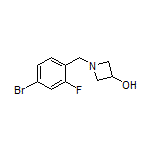 1-(4-Bromo-2-fluorobenzyl)azetidin-3-ol