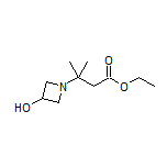 Ethyl 3-(3-Hydroxyazetidin-1-yl)-3-methylbutanoate