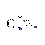 1-[2-(2-Bromophenyl)-2-propyl]azetidin-3-ol