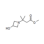 Methyl 3-(3-Hydroxyazetidin-1-yl)-3-methylbutanoate