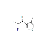 2,2-Difluoro-1-(4-methylthiophen-3-yl)ethanone
