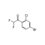 1-(4-Bromo-2-chlorophenyl)-2,2-difluoroethanone