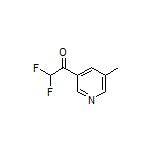 2,2-Difluoro-1-(5-methylpyridin-3-yl)ethanone
