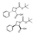 cis-1-Boc-3-phenylazetidine-2-carboxylic Acid