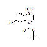 6-Bromo-4-Boc-3,4-dihydro-2H-benzo[b][1,4]thiazine 1,1-Dioxide