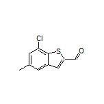 7-Chloro-5-methylbenzo[b]thiophene-2-carbaldehyde