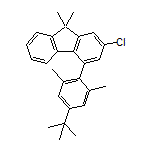 4-[4-(tert-Butyl)-2,6-dimethylphenyl]-2-chloro-9,9-dimethyl-9H-fluorene