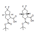 cis-2-Boc-5,5-difluorooctahydrocyclopenta[c]pyrrole-1-carboxylic Acid