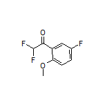2,2-Difluoro-1-(5-fluoro-2-methoxyphenyl)ethanone