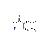 2,2-Difluoro-1-(4-fluoro-3-methylphenyl)ethanone