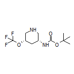 (3R,5S)-N-Boc-5-(trifluoromethoxy)piperidin-3-amine