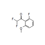 2,2-Difluoro-1-(2-fluoro-6-methoxyphenyl)ethanone