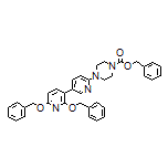 2,6-Bis(benzyloxy)-6’-(4-Cbz-piperazin-1-yl)-3,3’-bipyridine
