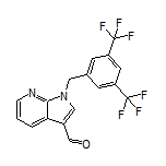 1-[3,5-Bis(trifluoromethyl)benzyl]-7-azaindole-3-carbaldehyde