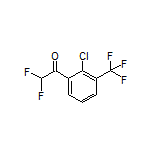 1-[2-Chloro-3-(trifluoromethyl)phenyl]-2,2-difluoroethanone