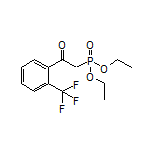 Diethyl [2-Oxo-2-[2-(trifluoromethyl)phenyl]ethyl]phosphonate