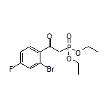 Diethyl [2-(2-Bromo-4-fluorophenyl)-2-oxoethyl]phosphonate