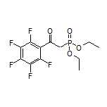 Diethyl [2-Oxo-2-(perfluorophenyl)ethyl]phosphonate