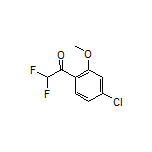 1-(4-Chloro-2-methoxyphenyl)-2,2-difluoroethanone