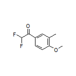 2,2-Difluoro-1-(4-methoxy-3-methylphenyl)ethanone