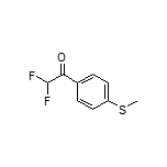 2,2-Difluoro-1-[4-(methylthio)phenyl]ethanone