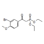 Diethyl [2-(3-Bromo-4-methoxyphenyl)-2-oxoethyl]phosphonate