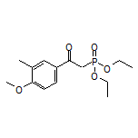 Diethyl [2-(4-Methoxy-3-methylphenyl)-2-oxoethyl]phosphonate