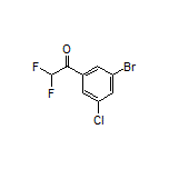 1-(3-Bromo-5-chlorophenyl)-2,2-difluoroethanone