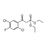 Diethyl [2-(2,5-Dichloro-4-fluorophenyl)-2-oxoethyl]phosphonate