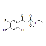 Diethyl [2-(2,4-Dichloro-5-fluorophenyl)-2-oxoethyl]phosphonate