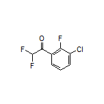 1-(3-Chloro-2-fluorophenyl)-2,2-difluoroethanone