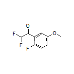 2,2-Difluoro-1-(2-fluoro-5-methoxyphenyl)ethanone