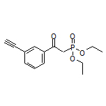 Diethyl [2-(3-Ethynylphenyl)-2-oxoethyl]phosphonate