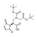 (S)-3-[[2-(tert-Butoxy)-2-oxoethyl]Boc-amino]-2-(2,5-dioxo-2,5-dihydro-1H-pyrrol-1-yl)propanoic Acid