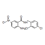 2-Amino-N-(2,4-dichlorobenzyl)-5-nitrobenzamide