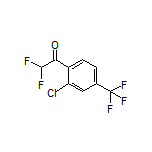 1-[2-Chloro-4-(trifluoromethyl)phenyl]-2,2-difluoroethanone