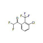 1-[3-Chloro-2-(trifluoromethyl)phenyl]-2,2-difluoroethanone