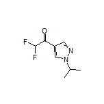 2,2-Difluoro-1-(1-isopropyl-1H-pyrazol-4-yl)ethanone