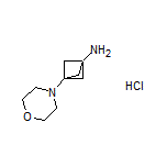3-Morpholinobicyclo[1.1.1]pentan-1-amine Hydrochloride