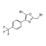 5-Bromo-2-(bromomethyl)-4-[4-(trifluoromethyl)phenyl]oxazole