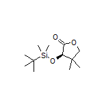 (R)-3-[(tert-Butyldimethylsilyl)oxy]-4,4-dimethyldihydrofuran-2(3H)-one