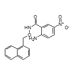 2-Amino-N-(naphthalen-1-ylmethoxy)-5-nitrobenzamide