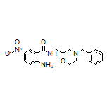 2-Amino-N-[(4-benzylmorpholin-2-yl)methyl]-5-nitrobenzamide