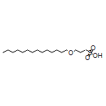 3-(Tetradecyloxy)propane-1-sulfonic Acid