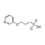 3-(Pyridin-3-yloxy)propane-1-sulfonic Acid